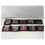 Lot of 10 Sega Genesis Games