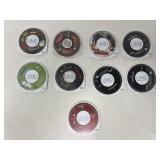 Lot of 10 PSP UMD Movies