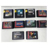 Lot of 10 Sega Genesis Games