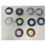 Lot of 10 PSP Games