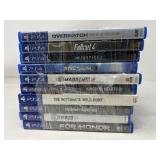 Lot of 10 PS4 Games