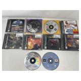 Lot of 10 PS1 Games
