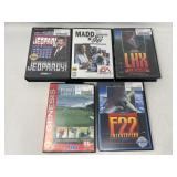Lot of 5 Sega Genesis Games