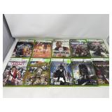 Lot of 10 Xbox 360 Games