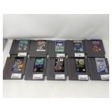 Lot of 10 NES Games