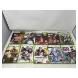 Lot of 10 Xbox 360 Games