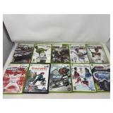 Lot of 10 Xbox 360 Games