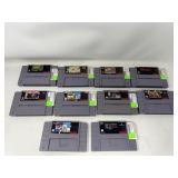 Lot of 10 Super Nintendo SNES Games