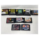 Lot of 10 Sega Genesis Gameso
