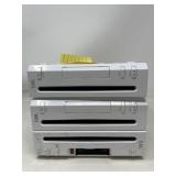 Lot of 3 Wii