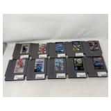Lot of 10 NES Games
