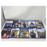 Lot of 10 PS4 Games