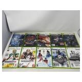Lot of 10 Xbox 360 Games