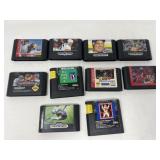 Lot of 10 Sega Genesis Games