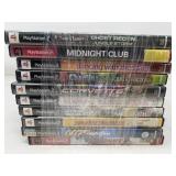 Lot of 10 PS2 Games