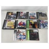 Lot of 10 PS1 Games