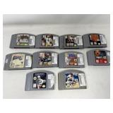 Lot of 10 N64 Games