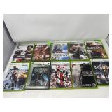 Lot of 10 Xbox 360 Games