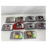 Lot of 10 N64 Games