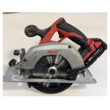MILWAUKEE 18 VOLT SKILL SAW-NO. CHARGER