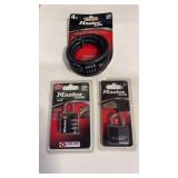 3 MASTER LOCKS