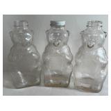 SNOW CREST BEV.GLASS BEAR BANKS-NO LIDS