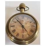 BRASS THOMAS AND ROSS LARGE DISPLAY WATCH