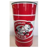 1989 CINCINNATI REDS TRASH CAN