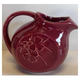 McCOY BURGUNDY PITCHER-CLOVER