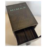 AWESOME MIMAX PITTSBURG PLATE GLASS FILE BOX