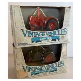 DIE CAST CASE 500 and MASSEY HARRIS TRACTIRS