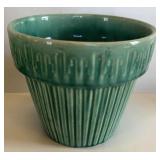 1960'S MCM TEAL GREEN PLANTER