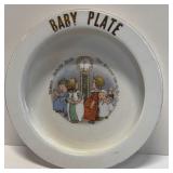 HICKORY DICKORY DOCK BABY PLATE