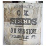OK SEEDS INDIANAPOLIS SEED BAG