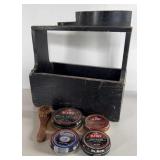 WOODEN SHOE SHINE  KIT
