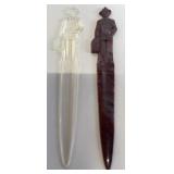 2 FULLER BRUSH ADV.LETTER OPENERS