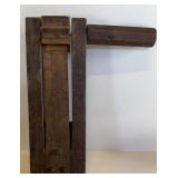 Primitive WOODEN RATTLER