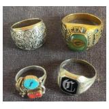 4- un marked rings-Costume