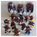 CALIFORNIA RAISIN BAND MEMBERS AND PLUSH DOLLS