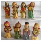 8-ANRI TORIART CHRISTMAS ORNAMENTS