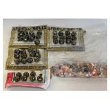 CHRISTMAS JINGLE BELLS AND MISC.BUTTONS