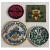 4- EARLY BOY SCOUT PATCHES