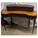 KIDNEY SHAPED ENGLISH STYLE DESK