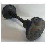 RARE LOCKING DOOR HANDLE-No KEYS