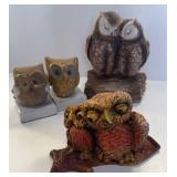 CERAMIC OWLS-1-Music Box