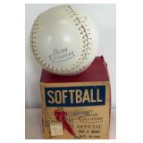 BUSH CALLAHAN OFFICIAL SOFTBALL N-120