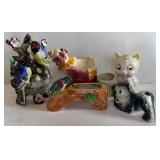 VTG POTTERY VASES-As-IS