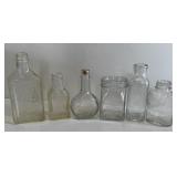 EARLY DRUG STORE EMBOSSED MEDICINE BOTTLES