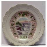 VTG CALENDAR PLATE 1908 AUBURN KENTUCKY