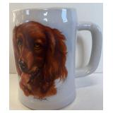McCOY IRISH SETTER COFFEE MUG